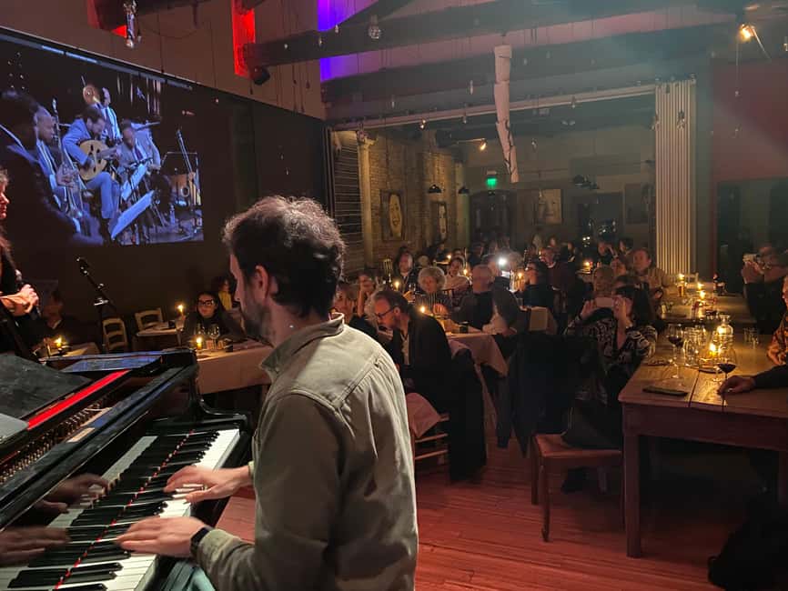 Venice: Live Concert with Dinner or Aperitif at LL JAZZ Club - What the evening schedule feels like