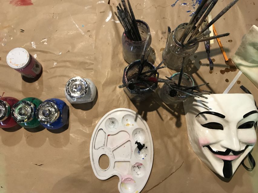 Venice: Paint your own Venetian Mask Workshop - A One-Hour Activity with a Small Group