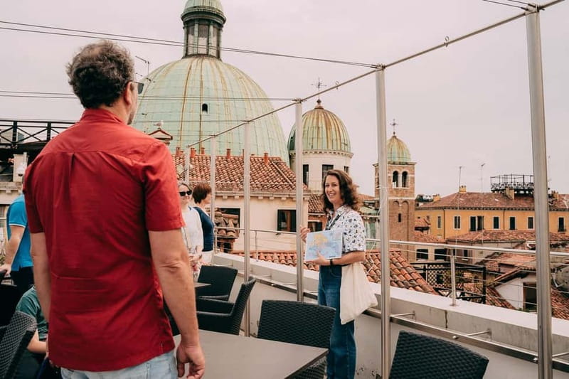 Venice: Rooftop Terraces Tour with Prosecco - The second terrace and a new angle on the city
