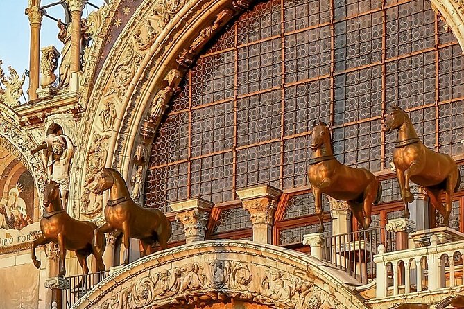 Venice Saint Mark Basilica Skip the Line Tickets - Collecting the ticket in busy St. Mark’s Square