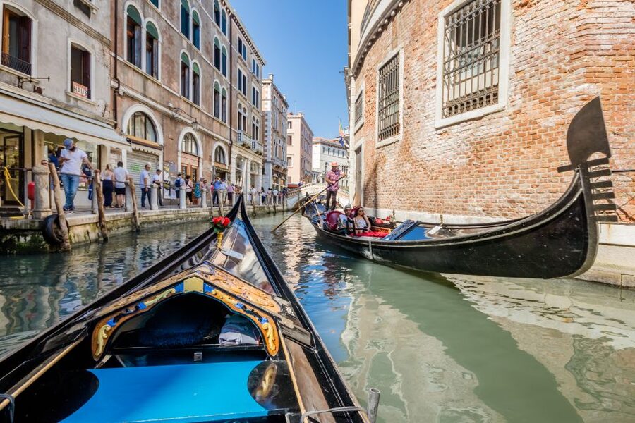 Venice: Shared Gondola Ride Across the Grand Canal - From the Royal Gardens to the water