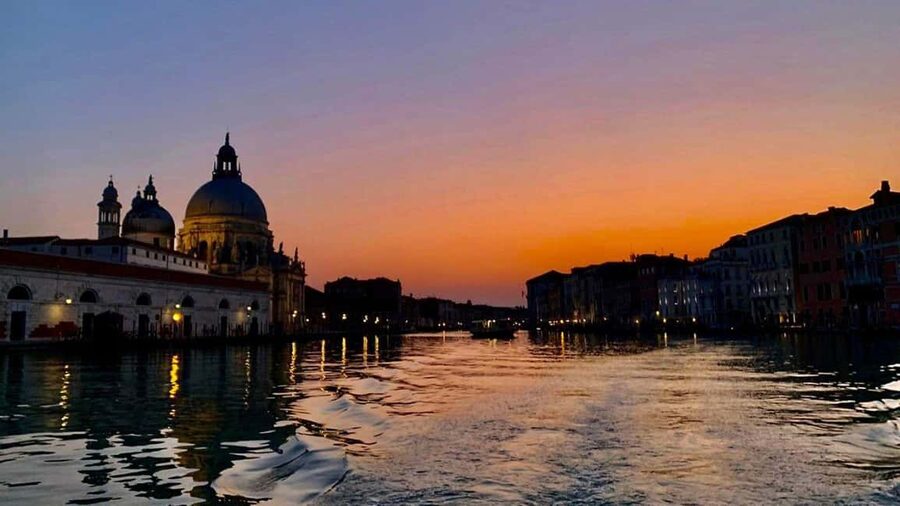Venice: Shared Gondola Ride at Sunset - Venice access fees on selected dates