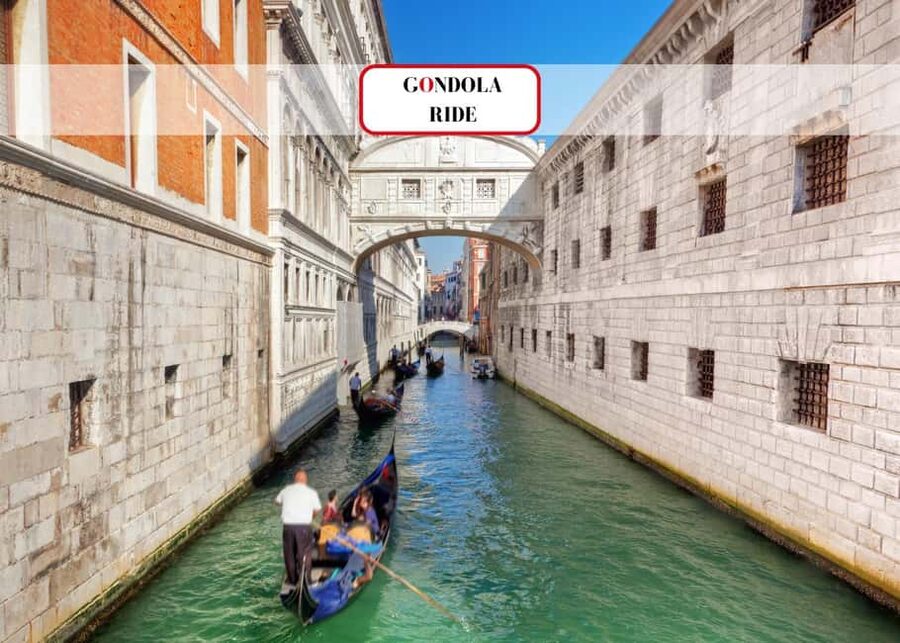 Venice: Shared Gondola Through breathtaking Bridge of Sighs - Starting near San Marco