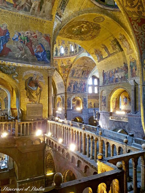 Venice: St. Mark's Basilica Skip-the-Line Entry & Audioguide - Golden mosaics and biblical scenes inside