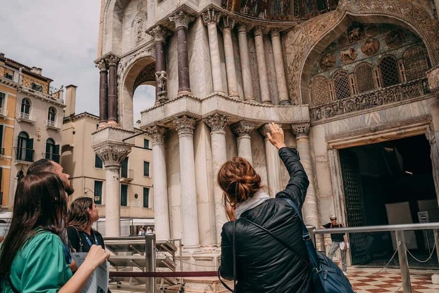 Venice: St Mark's Basilica Small-Group Tour with Terrace - Up to the terrace for the best change of view