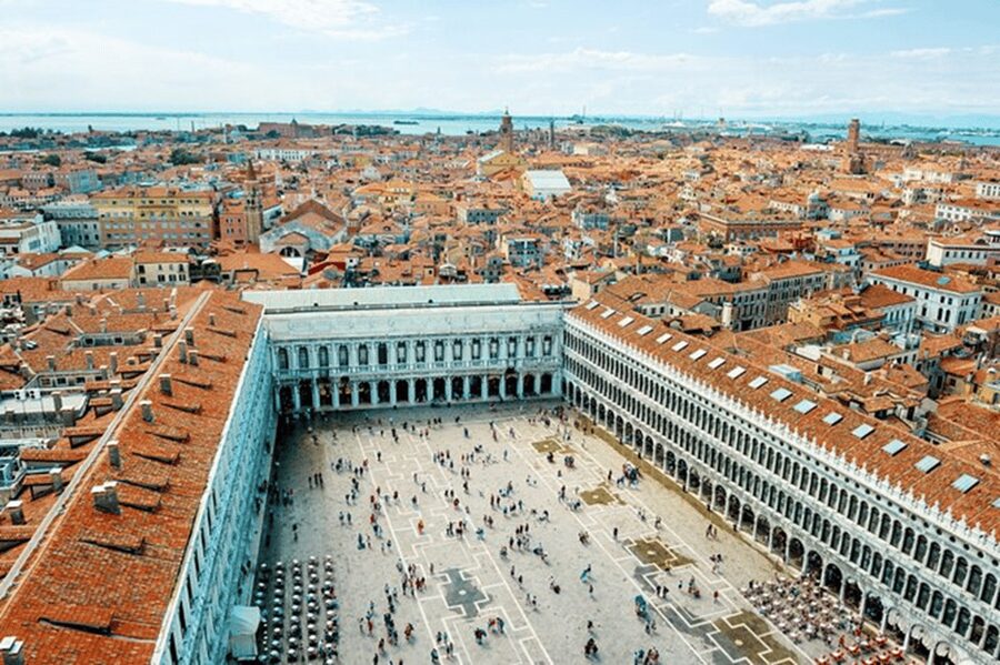 Venice St. Mark's Pass: Basilica, Doge Palace, & Bell Tower - The Bell Tower for Venice and lagoon views