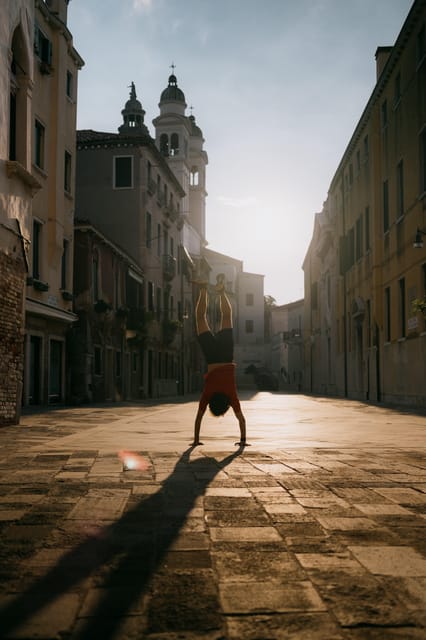 Venice Sunrise Running Experience - From Rialto toward Dorsoduro