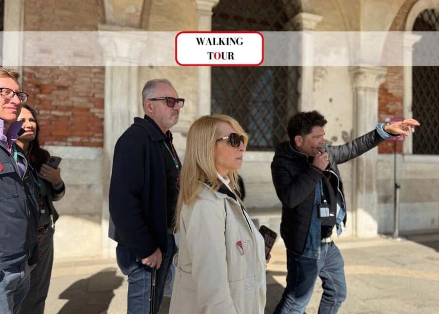 Venice: The Grand Canal Touch – Walking & Gondola Experience - Finding the Venice Tours Desk in St. Mark’s Square