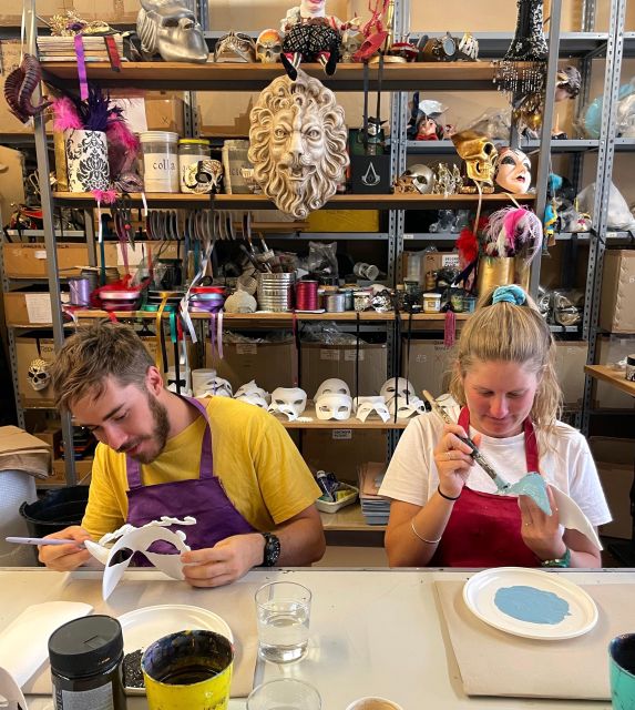 Venice: Venetian Masks Workshop - Meeting Augusto and the studio team