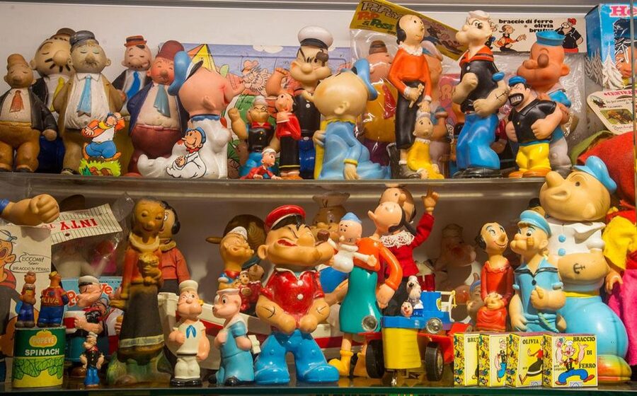 VIRTUAL MUSEUM: Creature di Gomma - Venice Vintage Toys - Action figures, from Star Wars to wrestlers